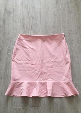 Спідниця з воланом zara