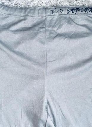 Светло серые мужские штаны по бокам липучки внутри потайная утяжка2 фото