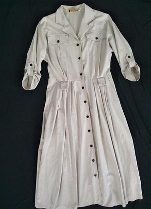 Платье 👗 в стиле сафари. 2