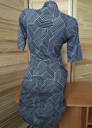 Элегантное платье с баской 2