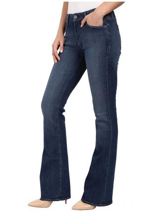 Женские синие джинсы slim bootcut jeans george