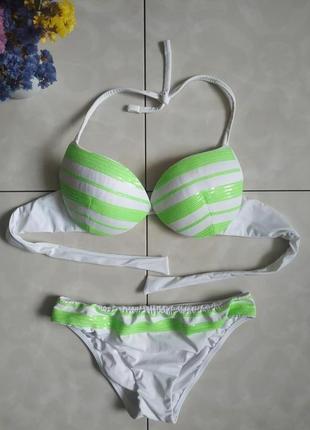 Купальник роздільний з паєтками