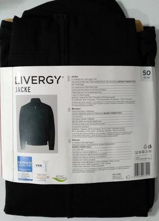 Курточка ветровка черная мужская livergy l,xl7 фото