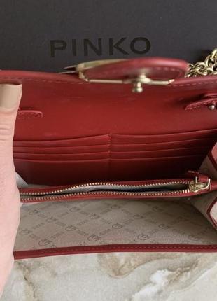Pinko - шкіряна сумочка5 фото