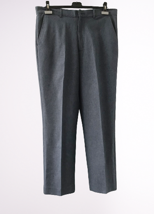 Завужені брюки американського бренду farah синьо-сірого кольору