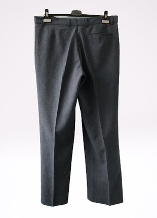 Завужені брюки американського бренду farah синьо-сірого кольору3 фото