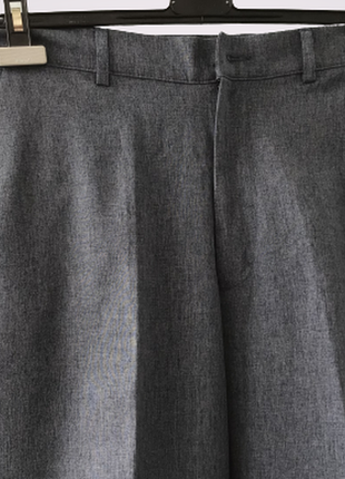 Завужені брюки американського бренду farah синьо-сірого кольору5 фото