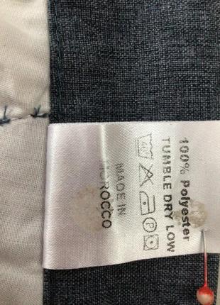 Завужені брюки американського бренду farah синьо-сірого кольору8 фото