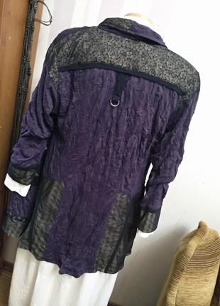 Легкий кардиган кофта блуза этно бохо стиль5 фото