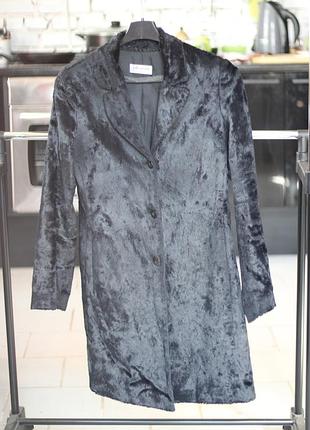 Шубка-пальто из искусственного меха