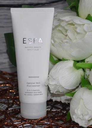 Очищаючий гель 3 в 1 для особи espa optimal skin procleanser 100 мл2 фото