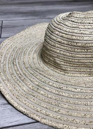 Большая широкополая шляпа на пляж atmosphere4 фото