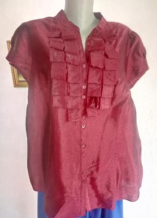 Блуза вискоза 46