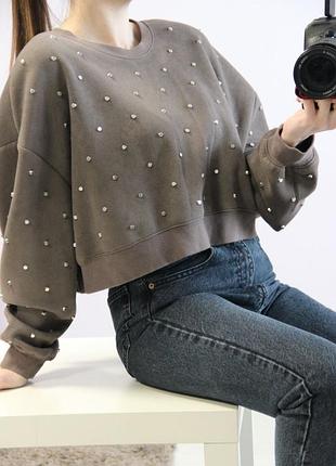 Кофта свитшот zara