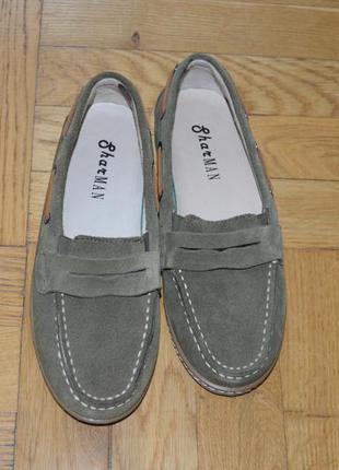 Очень мягкие комфортные мокасины замш