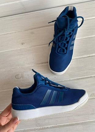 Кеды синие adidas  №1409