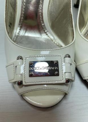 Dolce&gabbana оригинал туфли италия  кожа  р. 363 фото