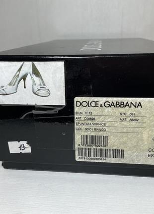 Dolce&gabbana оригинал туфли италия  кожа  р. 362 фото