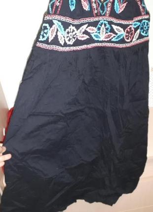Повна розпродаж🤗💖💕пишне літнє плаття з вишивкою, сарафан3 фото