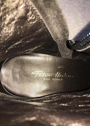 Luxury трендовые кожаные сапоги замш нубук как santoni bally peter hahn оригинал8 фото