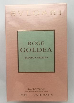 Парфюмированная вода bvlgari rose goldea blossom delight2 фото