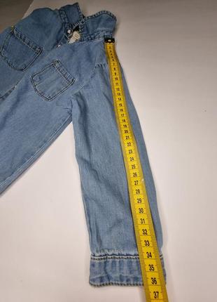 Zara рубашка джинсовая 18/244 фото