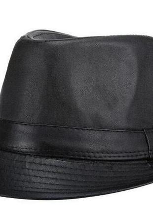 Шляпа эко кожа