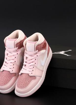 Nike jordan женские кроссовки джордан, кроссовки женккие высокие найк джордан