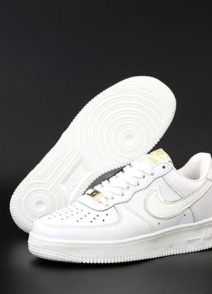 Жіночі кросівки найк nike air force 1, кросівки найк білі жіночі5 фото