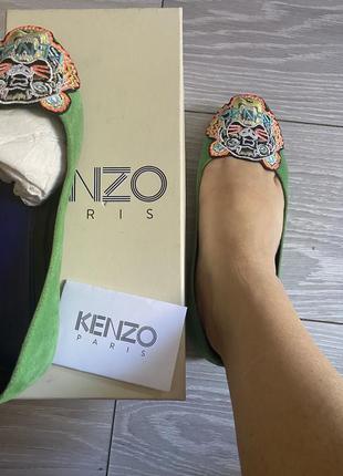 Туфли балетки kenzo4 фото