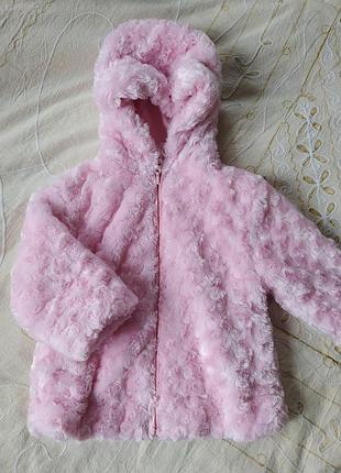 Куртка шубка деми двухсторонняя