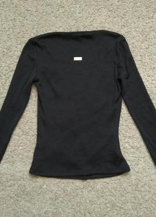 Блуза кофта черная размер s-m3 фото
