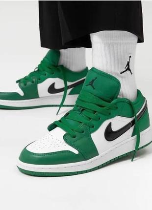 Jordan 1 low "pine green"