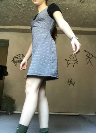 Сарафан в клетку 3