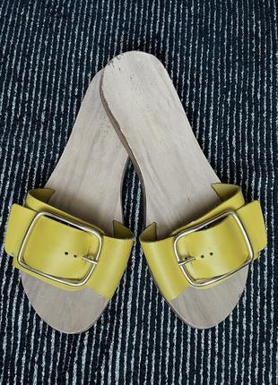 Шкіряні шльопанці marks&spencer p.37