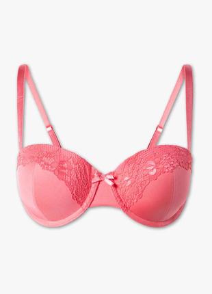 Бюстгальтер-жіночий, з мереживом, c&a, з кісточками, розмір 80a, 19066