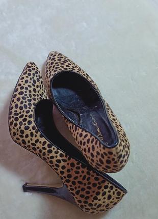 Туфли леопардовые. брендовые туфли3 фото