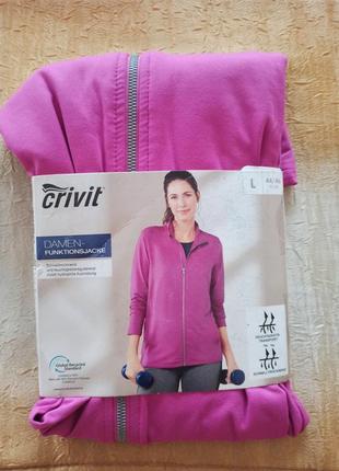 Яркая спортивная кофта crivit sports l 50-52-544 фото