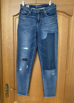 Классные джинсы бойфренд с высокой посадкой👖👟