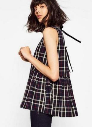 Сорочка в клітку від zara