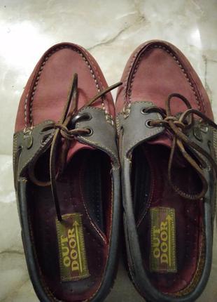Туфли кожаные (нубук) мужские,41размер2 фото