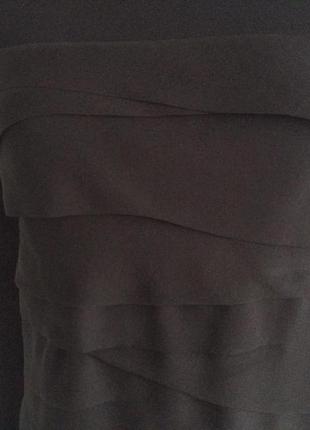 Diane von furstenberg черное трикотажное платье р 44 -464 фото