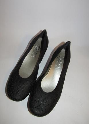 Rieker дышащие комфортные женские туфли  l112 фото