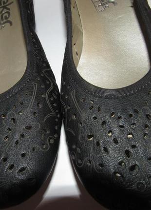 Rieker дышащие комфортные женские туфли  l116 фото
