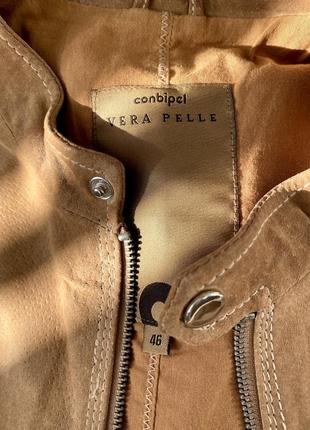 Куртка из натуральной замши  vera pelle