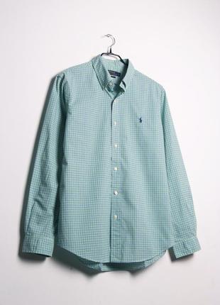 Сорочка в клітку polo ralph lauren розмір l