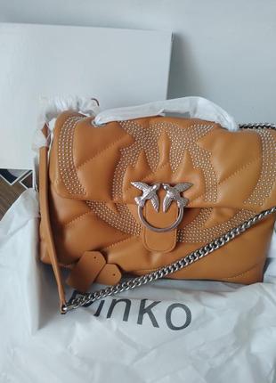 Сумка шкіряна в стилі ✨pinko✨новинка2021