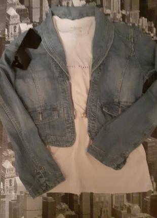 Джинсовая куртка shenmanu