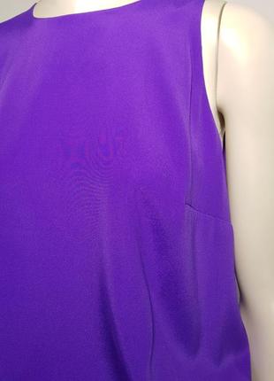 Шикарная блуза "anna brodskaya" шелковая фиолетовая (украина).5 фото