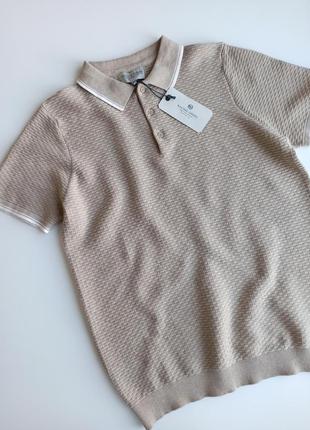Стильний якісний светр з коротким рукавом 100% коттон